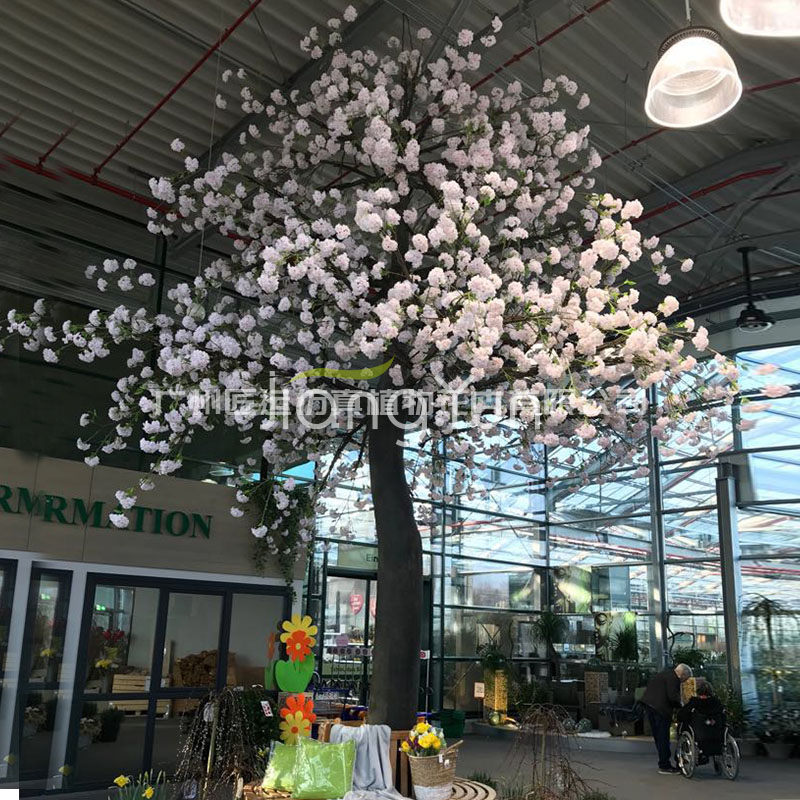仿真玉兰花树